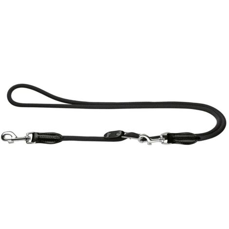 Hunter - Freestyle laisse réglable 200 cm noir