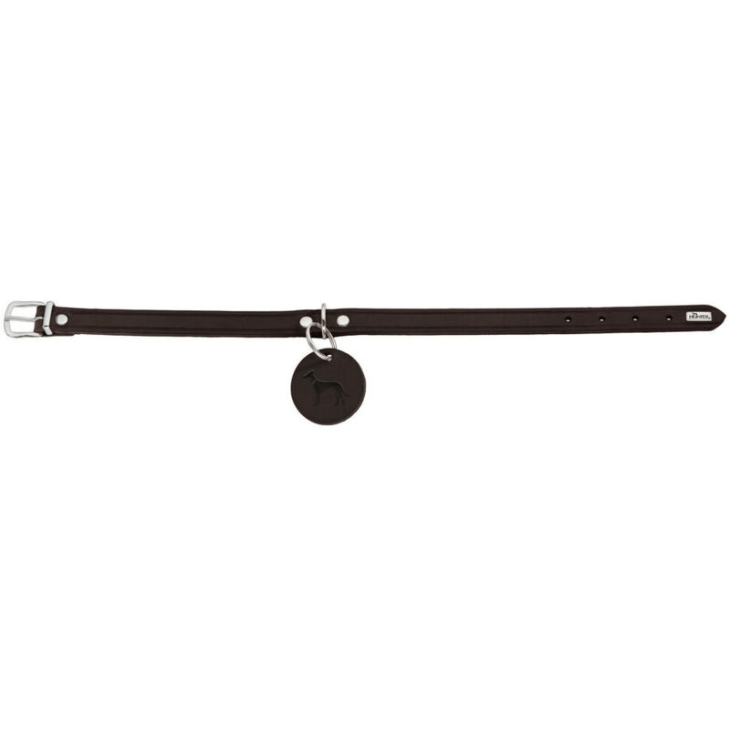 Hundehalsband Hunter Aalborg Schokolade S 32-38 Cm