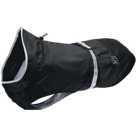 HUNTER MANTEAU POUR CHIEN PLUIE D'UPPSALA, 45 NOIR, M 66262