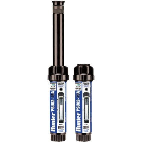 Hunter PSU0215A Diffuseur émergent 5 cm avec buse 15A Noir