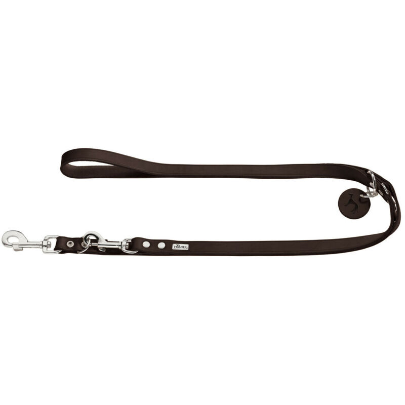 Hundeleine Hunter Braun 2 M Einstellbar Leder