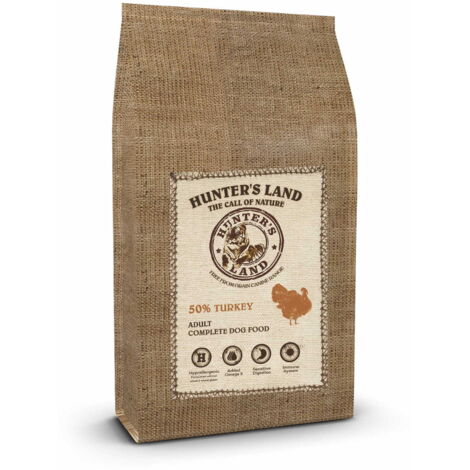 Hunter's Land Grain Free 50% Dinde 12 kg