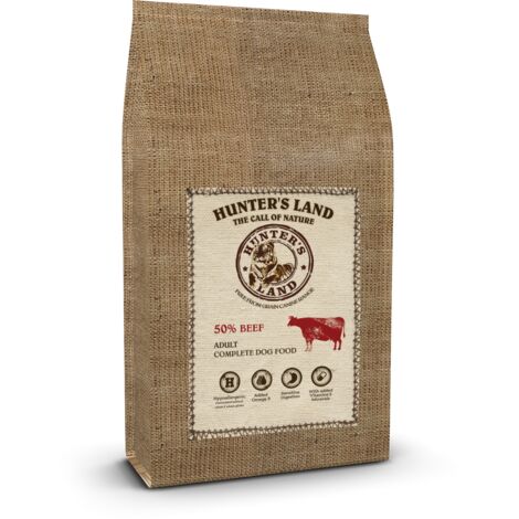Hunter's Land Grain Free 50% Manzo 2kg