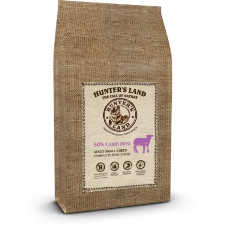 Hunter's Land Mini Getreidefrei 50% Lamm 12kg