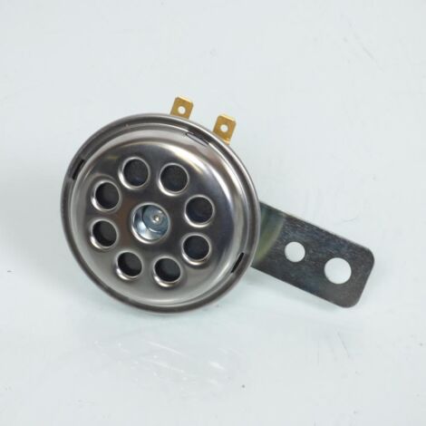 Hupe 12 volt dc 105db Ø66mm verchromt neu für Roller Motorrad
