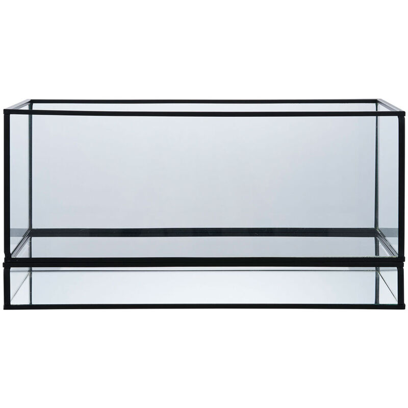 Hurricane bougeoir noir.