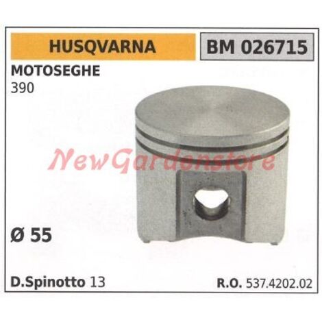 HUSQVARNA 026715 Piston de tronçonneuse 390 Ø 55mm