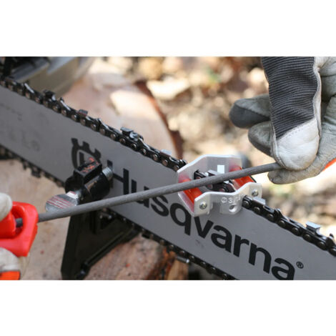 Husqvarna 510095701 - Set lime rotonde per catene motosega alta prestazione 4,0mm 5/32, set da 2