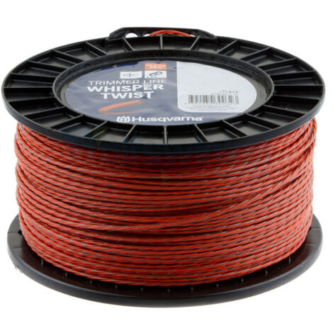 Husqvarna 597669142 - Filo per decespugliatore, 3 mm/210 m, colore: Arancione/Grigio