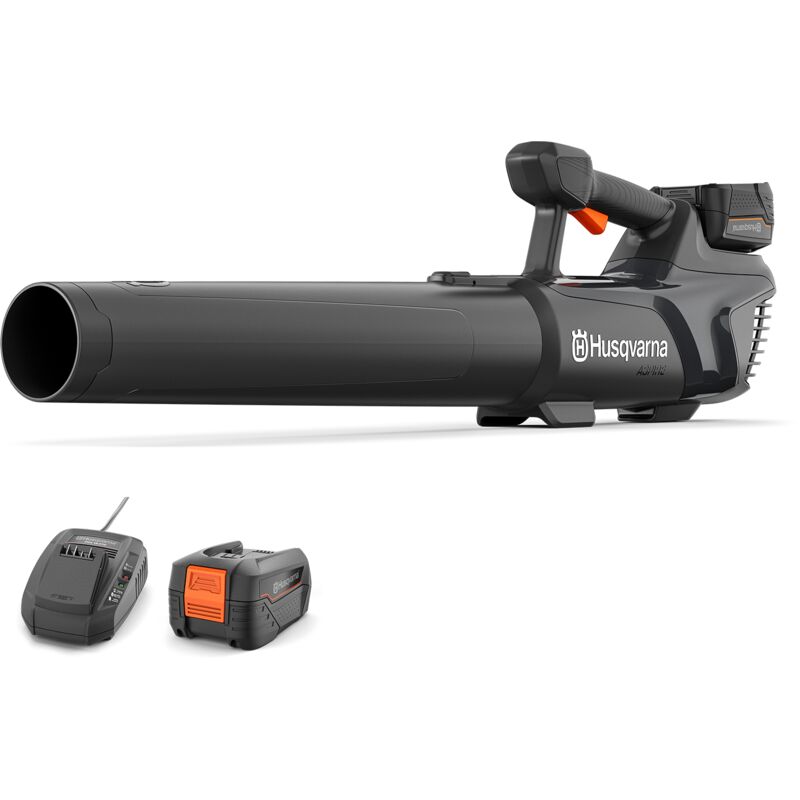 Souffleur de feuilles HUSQVARNA Aspire B8X P4A 18V Batterie 4Ah Faible bruit