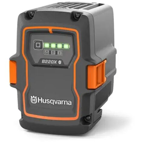 Husqvarna – Batterie 36V 6Ah Li-ion – ActiveCool pour refroidissement efficace – IPX4 pour utilisation extérieure – Connectivité Bluetooth intégrée