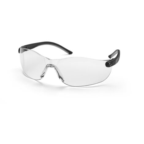 Husqvarna Clear Basic - Occhiali Protettivi Trasparenti Antigraffio EN 166 ANSI Z87+