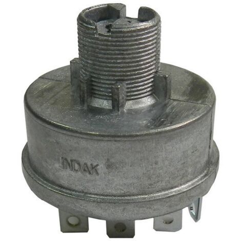 Husqvarna – Contacteur à clé pour tracteurs tondeuses – Broche à 7 bornes – Diamètre 41 mm – Compatible avec modèles CT130, LT125, YTH160 - GT200
