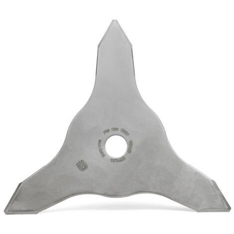 Husqvarna – Couteau à herbe épaisse 255mm – Lame 3 dents pour débroussailleuse – Alésage 25.4mm – Performance optimale pour terrains difficiles