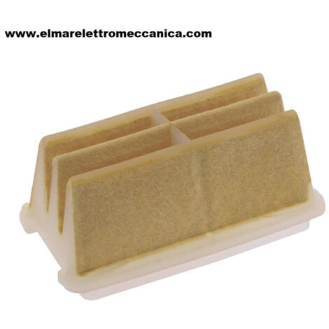 HUSQVARNA Filtro aria motosega 40, 41, 49. Misure 82x46x35 mm 310755