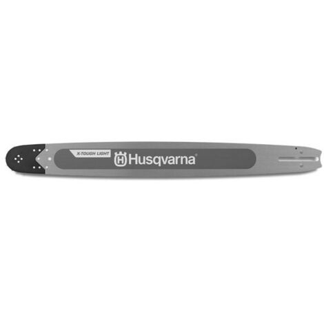 Husqvarna – Guide chaîne tronçonneuse 72cm – Pas 3/8 – Nez RSN pour réduction de friction – Compatible avec 592XP – Revêtement anti-rayures