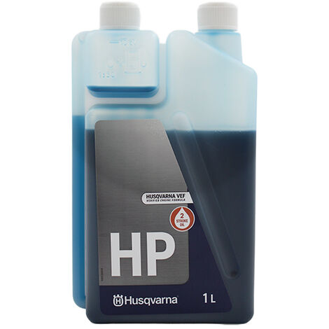 Huile moteur 2 temps HP 1L – Lubrification optimale pour débroussailleuses et tronçonneuses – Performances maximales Husqvarna