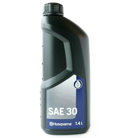 Husqvarna – Huile moteur 4 temps SAE30 1.4L – Lubrification optimale pour moteurs tondeuses – Performances élevées et durée de vie prolongée