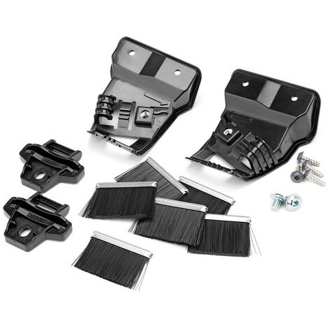 Husqvarna – Kit de 6 brosses pour roues de tondeuse robot – Supports et visserie inclus – Performance optimale pour modèles Automower