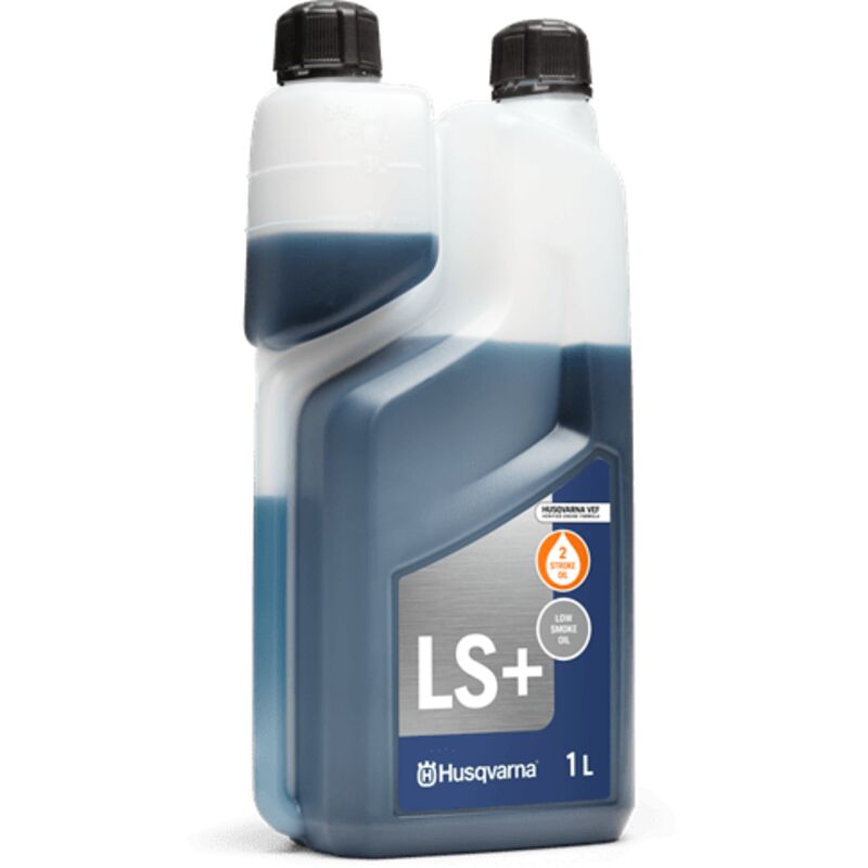 Huile Deux Temps Husqvarna LS+ 1 Litre Faible Fumée Protection Contre Usure - vue 2