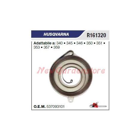 HUSQVARNA muelle de arranque motosierra 340 345 346 350 351 353 357 359 R161320