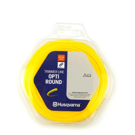 Husqvarna Opti Round 597668831 - Filo decespugliatore 2,7 mm x 70 m per testine standard