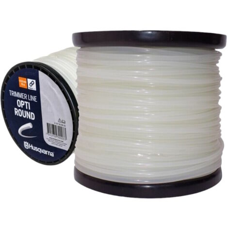 Husqvarna Opti Round tondo bobina filo decespugliatore nylon Bianco Ø 3,3 mm 75 metri