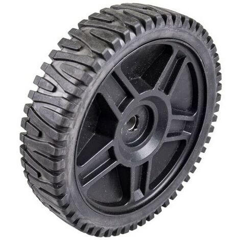 Husqvarna – Roue avant tondeuse tractée – Compatible Bernard Loisirs et Mc Culloch – Dimensions 200mm x 132mm x 60mm – Navigation fluide sur terrain varié