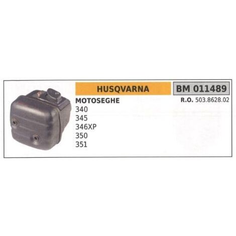 HUSQVARNA silencieux pour tronçonneuse 340 345 346XP 350 351 011489