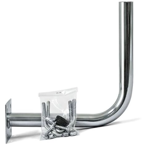 Husqvarna – Support fixation antenne EPOS NERA – Acier résistant – Fixation murale ou sur mât Ø30-50 mm – Compatible robots tondeuses
