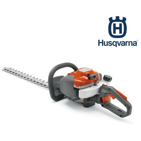 Husqvarna – Taille-haie thermique 59 cm – Moteur 21,7 cc – Vitesse de coupe 4050 coupes/min – Ouverture des dents 28 mm – Pack 1L huile gratuite - 122HD60