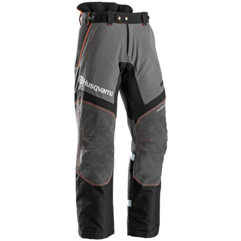 Husqvarna Technical C - Pantaloni Antitaglio Elasticizzati con Ginocchia Preformate  Taglia: 58
