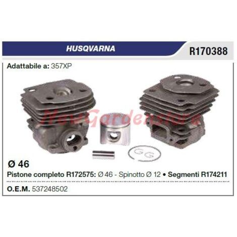 HUSQVARNA tronçonneuse 357XP segment piston cylindre 537248502
