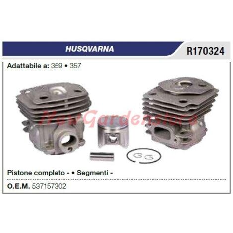 HUSQVARNA tronçonneuse 359 357 R170324 piston cylindre segments