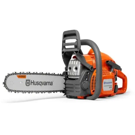 Husqvarna – Tronçonneuse thermique 38cm – Moteur X-Torq® 40,9cc – Puissance 1,6 kW – Système Low Vib pour confort d'utilisation
