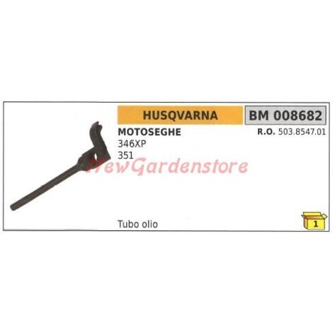 HUSQVARNA tuyau d'huile pour tronçonneuse 346XP 351 008682