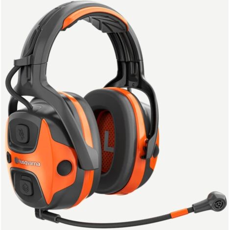 HUSQVARNA X-COM Aktives Headset mit Kopfbügel und Bluetooth-Verbindung