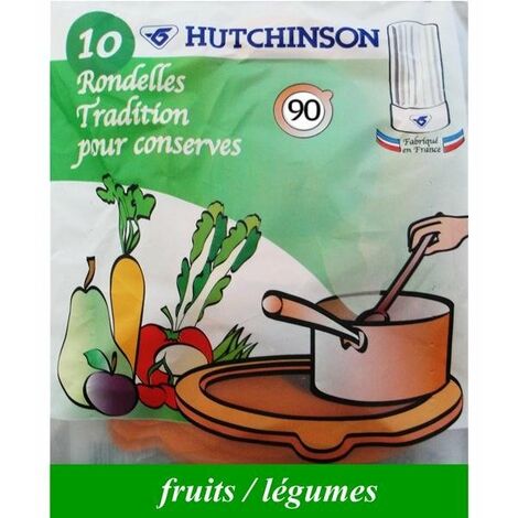 HUTCHINSON RONDELLE BOCAUX 95X65X3 SACHET10 DVJJB95S
