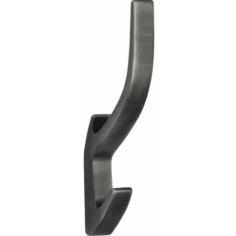 Huthaken Salina Breite 15 mm, Höhe 150 mm, ZN eisenfärbig gebürstet matt