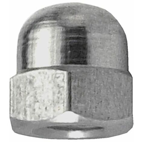 Hutmuttern M6, 10 Stück, Edelstahl A4 Hutmuttern