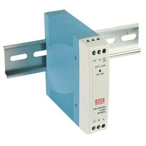 Hutschienen - Alimentatore di rete 10 W, 12 V, 0,84 A MeanWell, MDR-10-12 alimentatore per guida