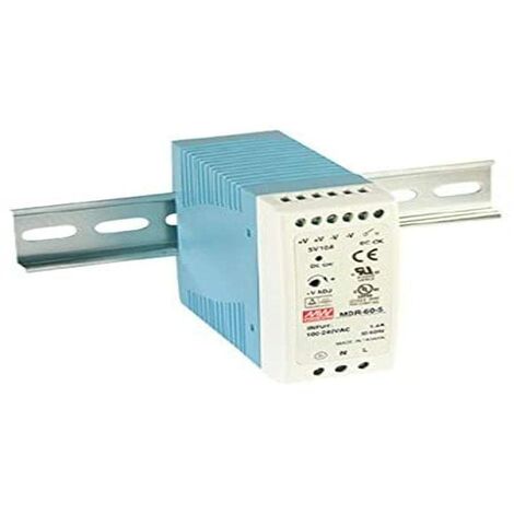 Hutschienen - Alimentatore di rete 50 W, 5 V, 10 A MeanWell, MDR-60 – 5
