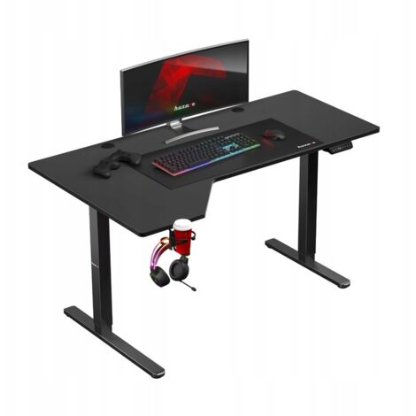Huzaro Hero 9.1 Bureau de jeu électrique réglable noir