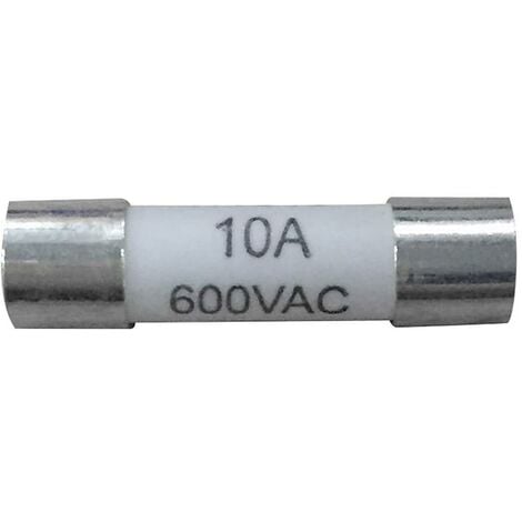 HV510.10 HV510.10 Fusible de multimètre (Ø x L) 5 mm x 20 mm 10 A 600 V ultra-rapide -FF- Contenu 1 pc(s) W006271