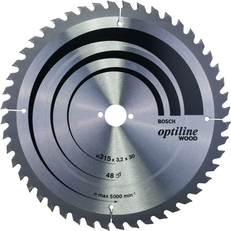 

BOSCH 2608640673 Hoja De Sierra circular OP WO S 315x30-48