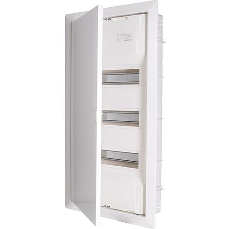 HW/Unterputz-Kleinverteiler Jumbo, 3-reihig, 36+6 Module
