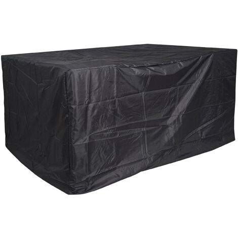 HWC-J41, housse bâche de protection, 130x215x170cm Balançoire hollywoodienne extérieur, anthracite