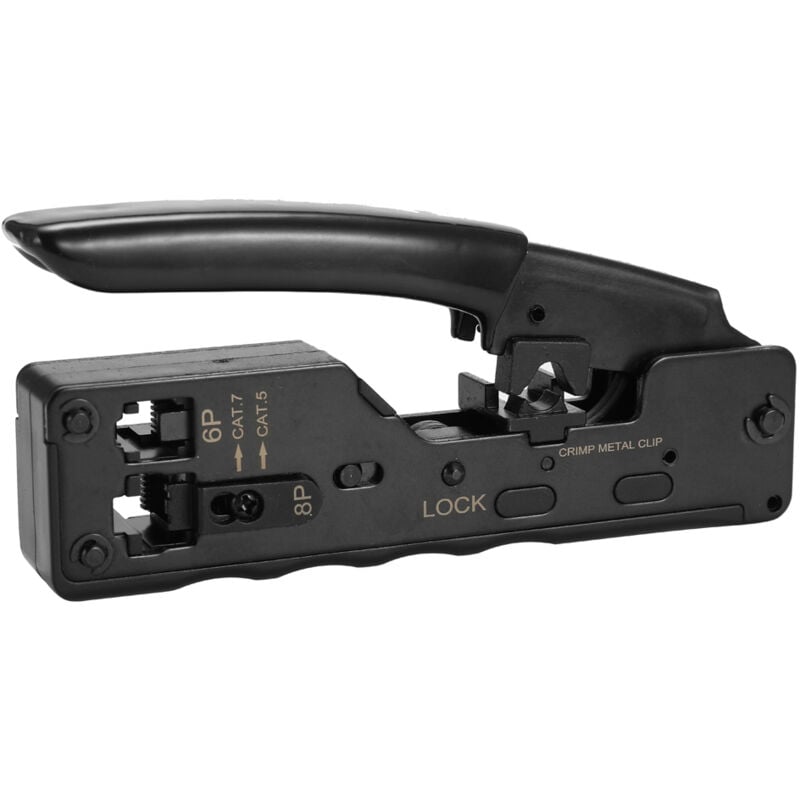 Lifcausal - HY-669 HY-669 Outil de sertissage de câble Ethernet portable Pince à sertir professionnelle Pince à sertir Outils à main