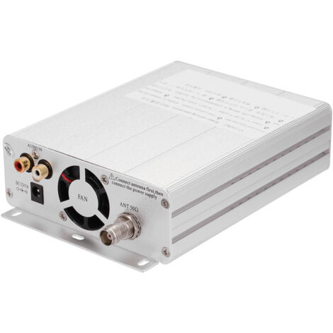 HY-ST-15BV3 FM-Rundfunksender 76 MHz-108 MHz, Rundfunkstation, RCA-Stereo-Audioeingangsschnittstelle, FM-PLL-Radio, TNC/BNC-Antennenausgang (optional)