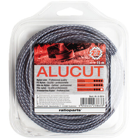 Hybrid-Nylon-Glasfaser-Twist Alucut 2,7 mm 15 m